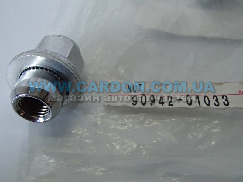 Гайка колесная закрытая хром M12x1,5 - 90942-01033 - TOYOTA/LEXUS купить