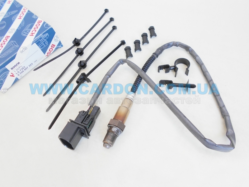 0258007353 Лямбда зонд 5 контактов 0258007353 BOSCH | CARDON.COM.UA