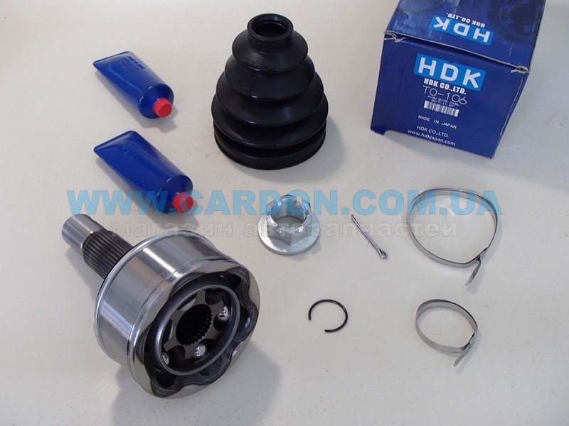 TO106 ШРУС наружный 36x83x30 TO-106 HDK | CARDON.COM.UA