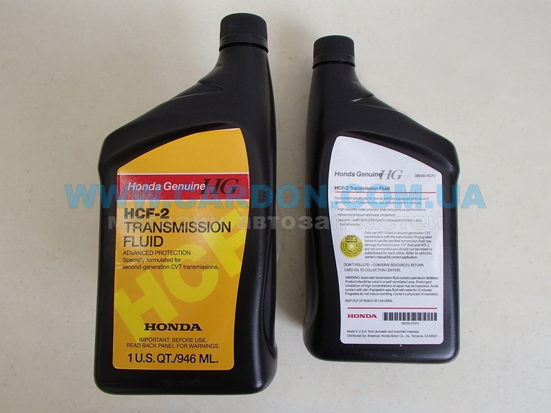   HONDA/ACURA HCF-2  CVT-F 2 generation, 0.946 -  1