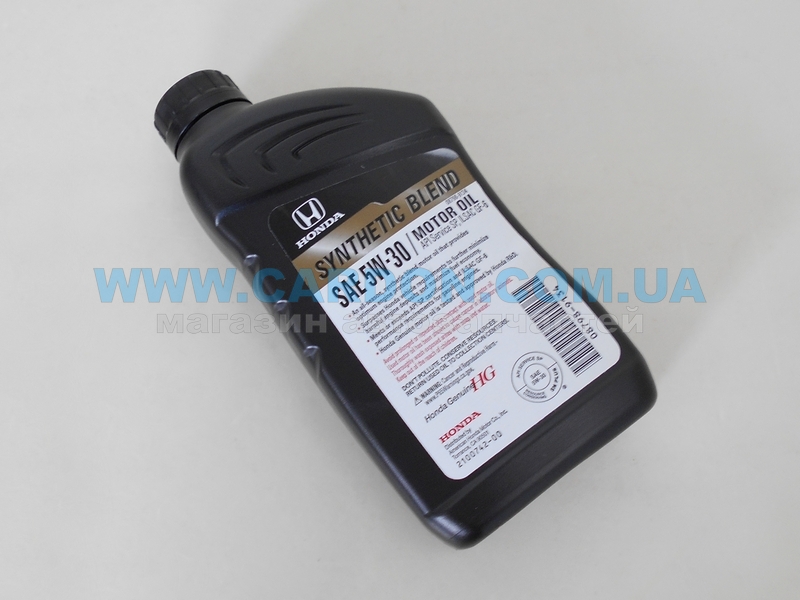   HONDA/ACURA Synthetic Blend 5W-30, 0.946 -  3