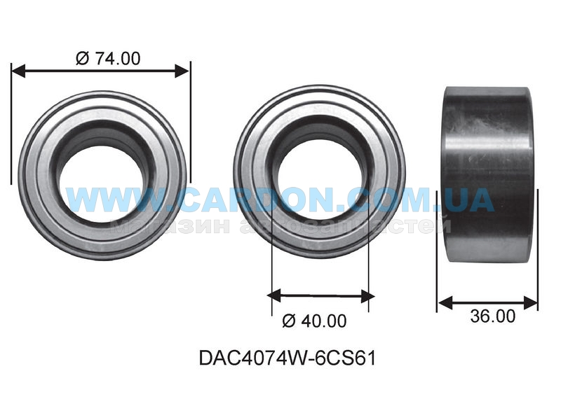 DAC4074W6CS61 - ��������� �������   KOYO