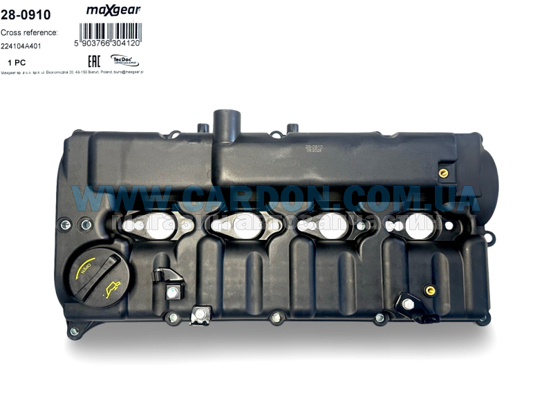 280910 ��������� ������ D4CB Sorento 2,5L Diesel - MAXGEAR