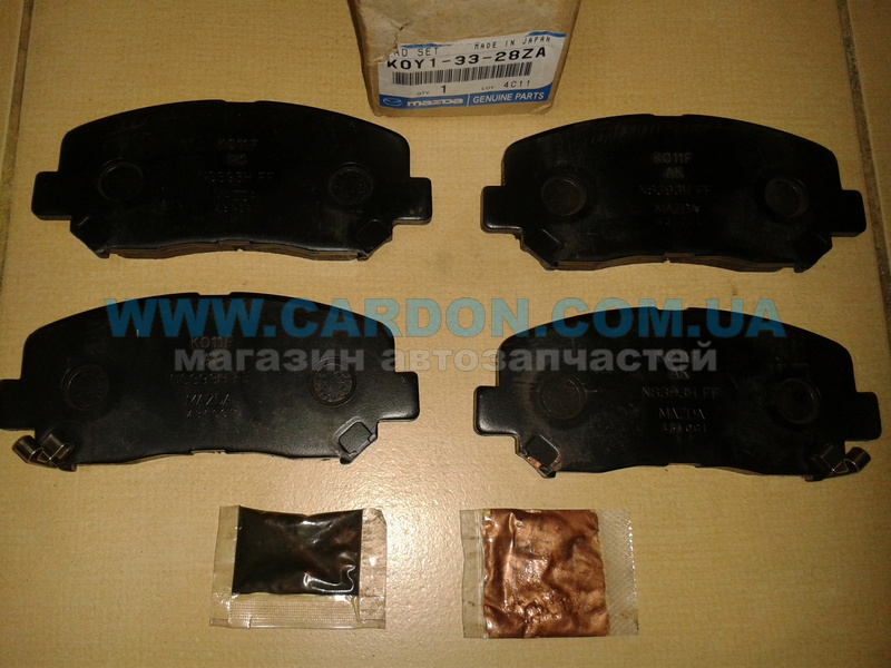 Колодки передние - CX-5 K0Y1-33-28ZA - Mazda купить