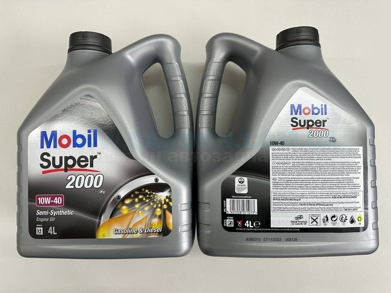   MOBIL Super 2000 X1 10W-40, 4 -  1