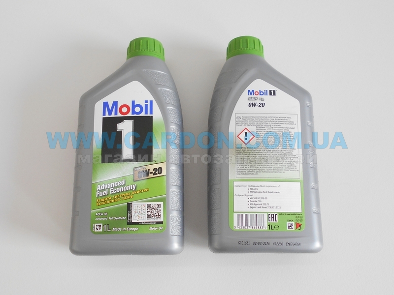   MOBIL Mobil1 ESP X2 0W-20, 1 -  1