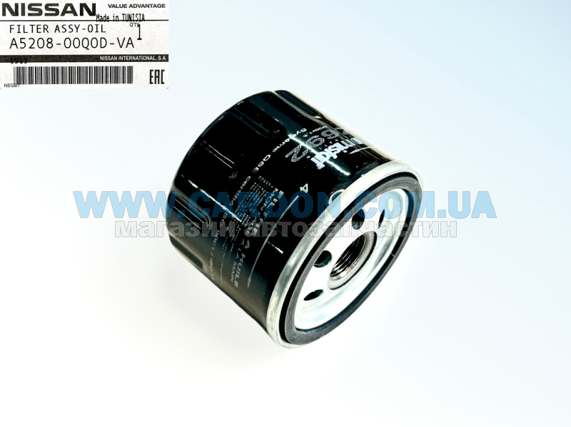 A520800Q0DVA ������ �������� 15208-00Q0D - NISSAN/INFINITI