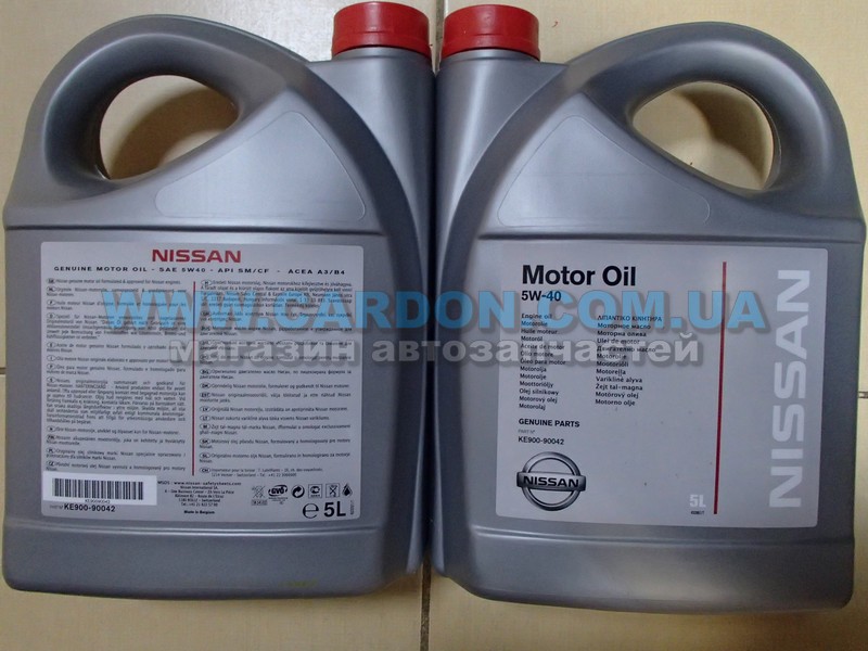 KE90090042 -   5W-40 (5L)   NISSAN/INFINITI