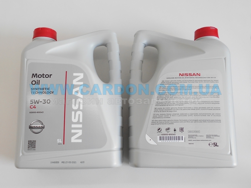 KE90090043 -   4 5W30 DPF 5L   NISSAN/INFINITI
