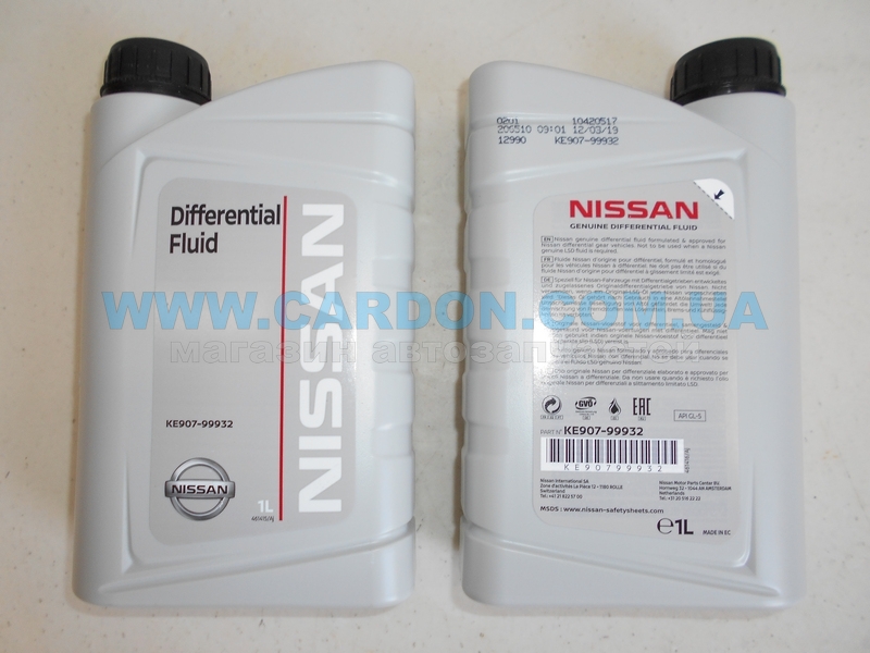 KE90799932 - ����� 80W-90 GL5 NISSAN/INFINITI