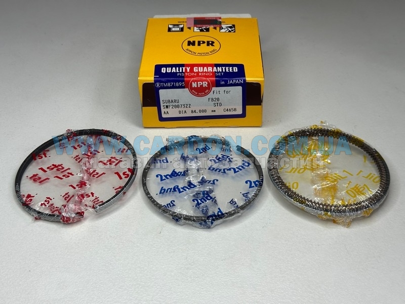 ʳ  NPR STD 84.00 mm (1.0 X 1.0 X 2.0) SUBARU FB20 -  1