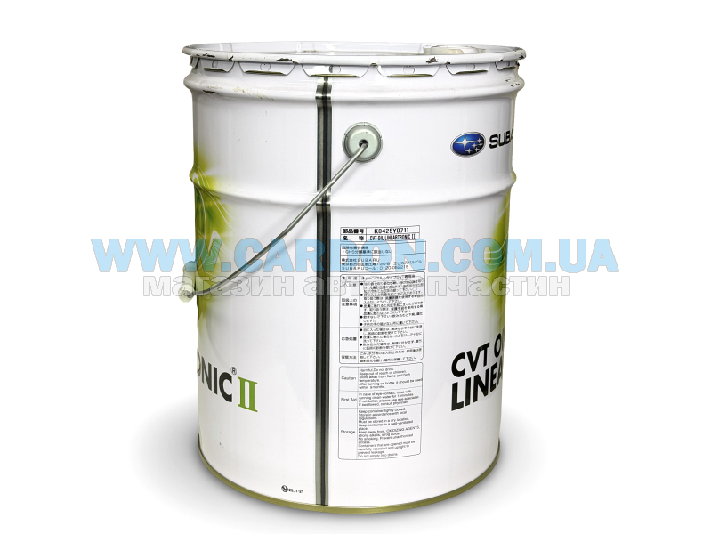 ����� � ������� SUBARU CVT OIL LINEARTRONIC II TR580, 20� - ���� 2