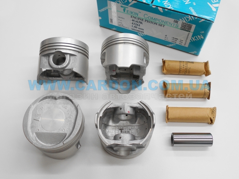   -    TEIKIN 85.00 mm + 1.00 = 86.00 mm (1.2-1.5-3.0) MITSUBISHI 2.0 4G63K -  1
