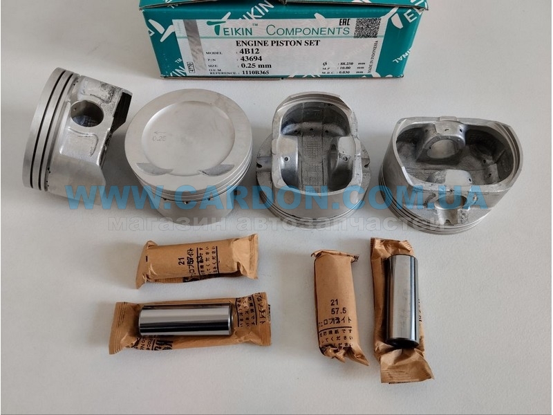 43694-025 Teikin Поршни двигателя (комплект)