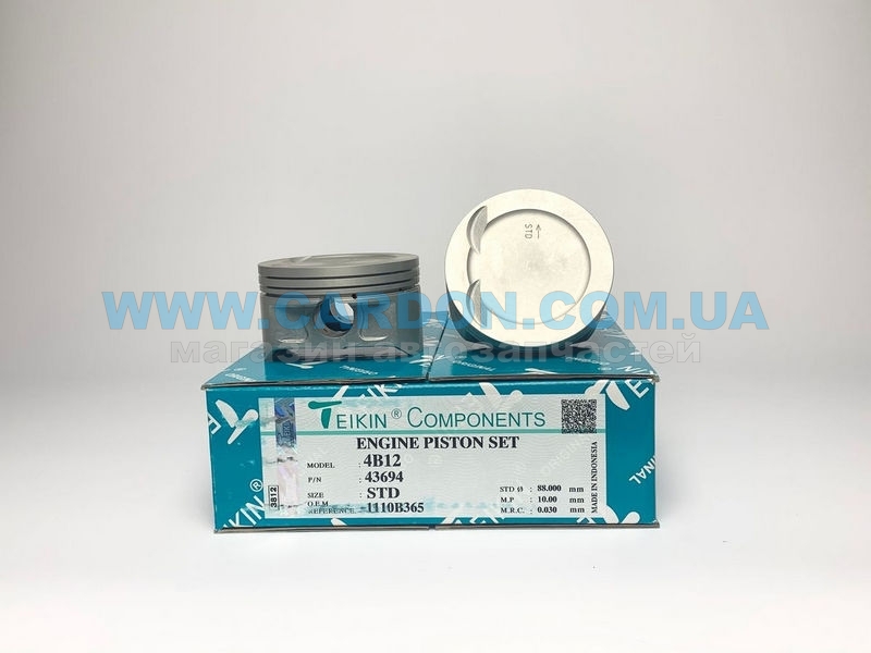   -    TEIKIN STD 88.00 mm (1.2-1.2-2.0) MITSUBISHI 4B12 -  1