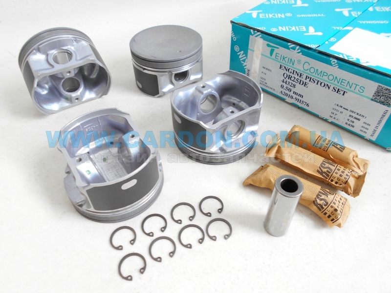   -    TEIKIN 89.00 mm + 0.50 = 89.50 mm (1.2-1.2-2.5) NISSAN QR25DE -  2