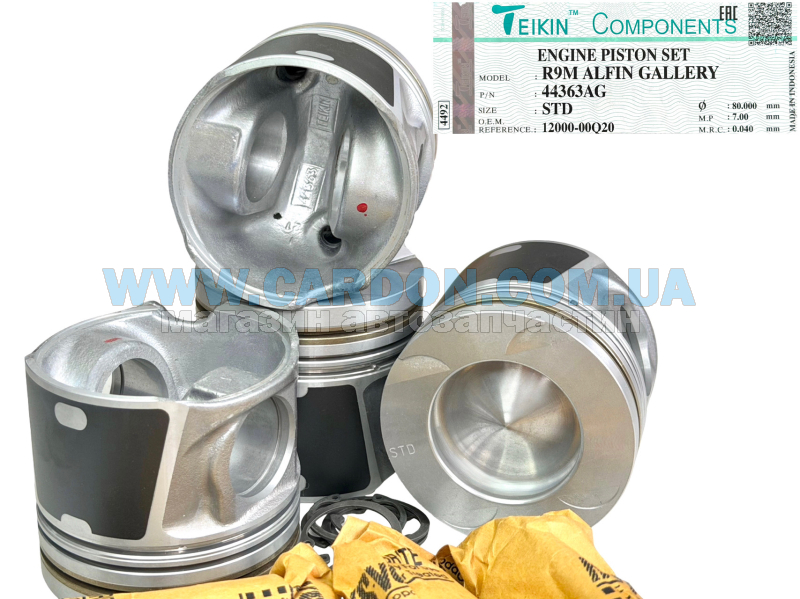 ������ �������� TEIKIN STD 80.00 mm (2.0 X 1.75 X 2.0) Nissan R9M ALFIN GALLERY - ���� 2