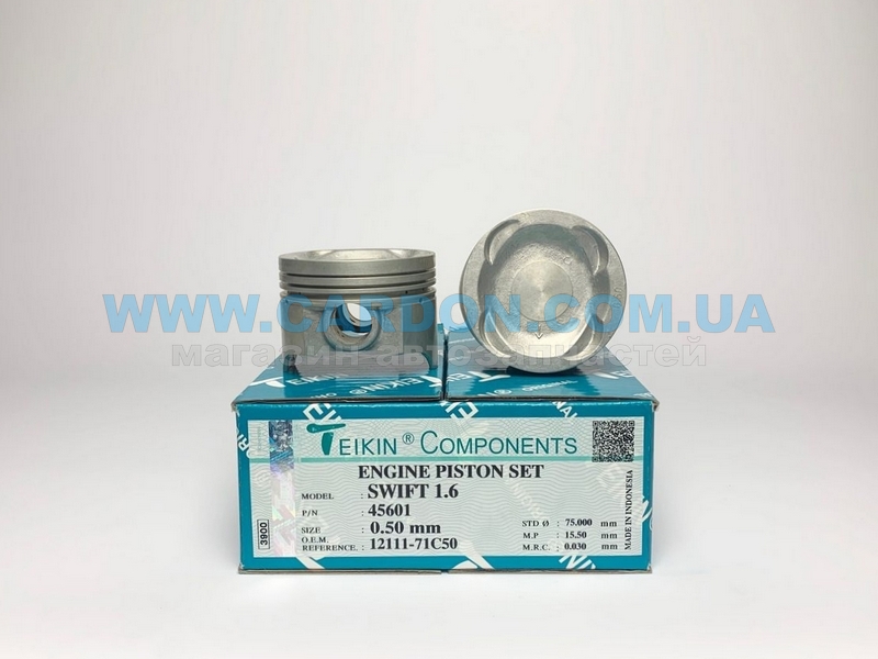   TEIKIN 75.00 mm + 0.50 = 75.50 mm (1.2 X 1.5 X 2.8) SUZUKI G16 -  1