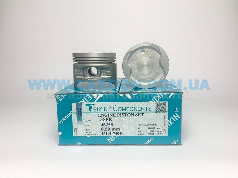   TEIKIN 86.00 mm + 0.50 = 86.50 mm (1.5 X 1.5 X 4.0) TOYOTA 3SFE -  1