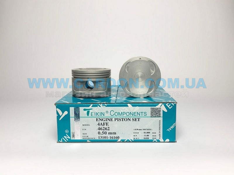 46262050 - ������ ������ (+0.50��) (�-�� �� �����) Toyota 4A-FE-II TEIKIN