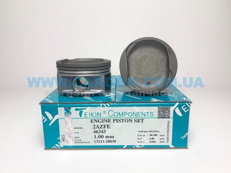 46343100 - ������ ������ +1.00�� (�-�� �� �����) Toyota Camry, RAV-4, Solara 2AZ-FE TEIKIN