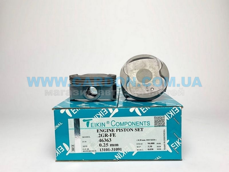 46363025 - ������ ������ +0.25mm  (�-�� �� �����) 2GR-FE 3,5L Toyota Camry, RAV-4, Ven TEIKIN