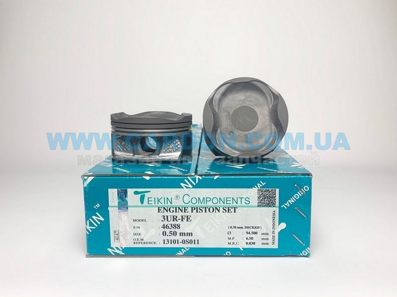   -    TEIKIN 94.00 mm + 0.50 = 94.50 mm (1.2-1.2-2.0) TOYOTA 5.7 3UR-FE -  1