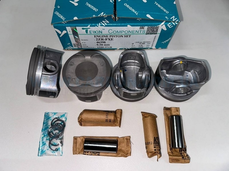   -    TEIKIN 80.50 mm + 0.50 = 81.00 mm (1.0-1.0-1.5) TOYOTA 1.8 2ZR-FXE -  1