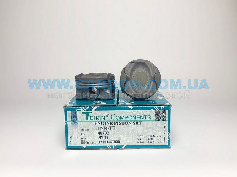   -    TEIKIN STD 72.50 mm (1.0-1.0-1.5) TOYOTA 1.3 1NR-FE -  1