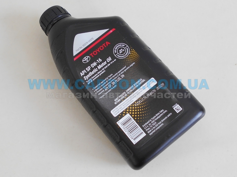 ����� ������� TOYOTA/LEXUS SN 0W-16, 0.946� - ���� 3