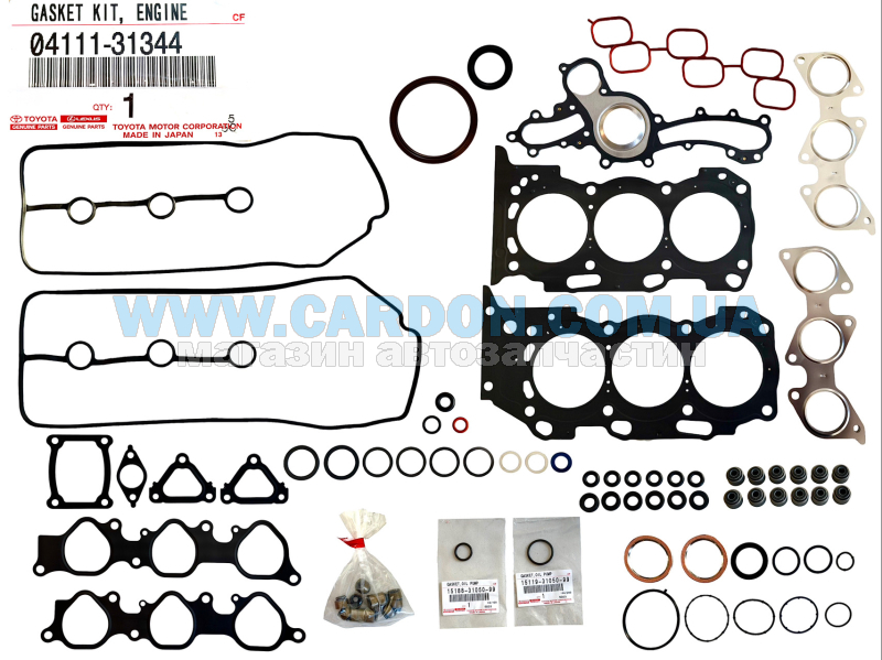 0411131344 �������� ��������� ������ 1GR-FE - TOYOTA/LEXUS