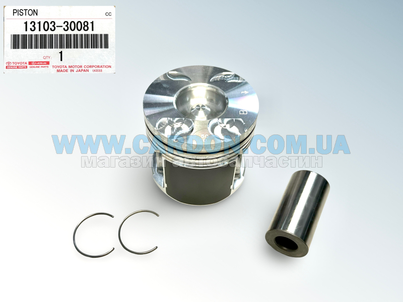 1310330081 ������� +0.50mm (������� ������ 4��) 2KD-FTV Toyota Hilux, Fortuner - TOYOTA/LEXUS