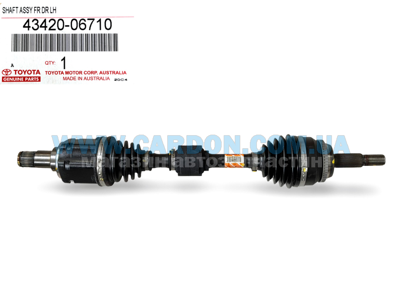 4342006710 ��� ��������� ����� (�������) Camry v40 2.4L - TOYOTA/LEXUS