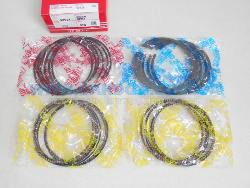 ʳ  TP STD 86.70 mm (1.2 X 1.2 X 2.5) Hyundai G6BA (37300) -  1