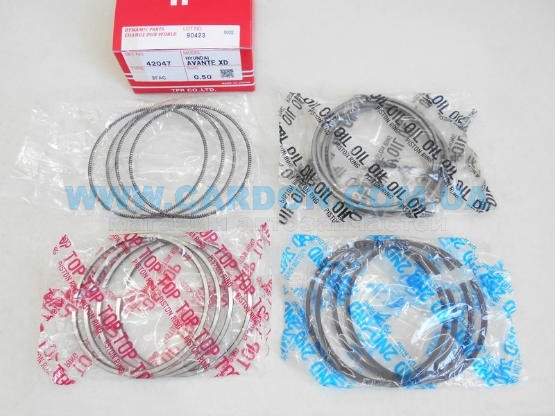 ʳ  TP 75.00 mm + 0.50 = 75.50 mm (1.75 X 1.75 X 3.0) Hyundai AVANTE XD -  1