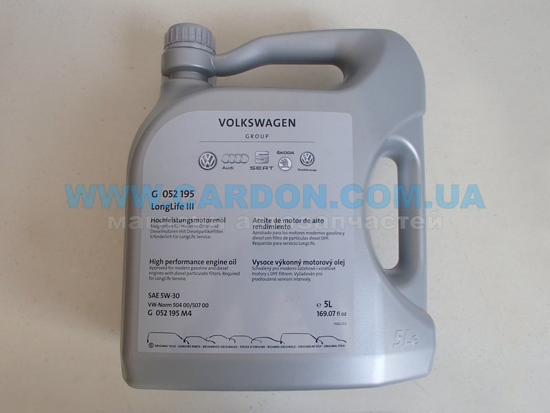   VAG Longlife III 5W-30, 5 -  2
