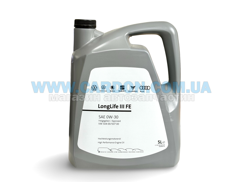 GS55545M4 - ����� �������� 0W-30 LongLife III 5L VAG