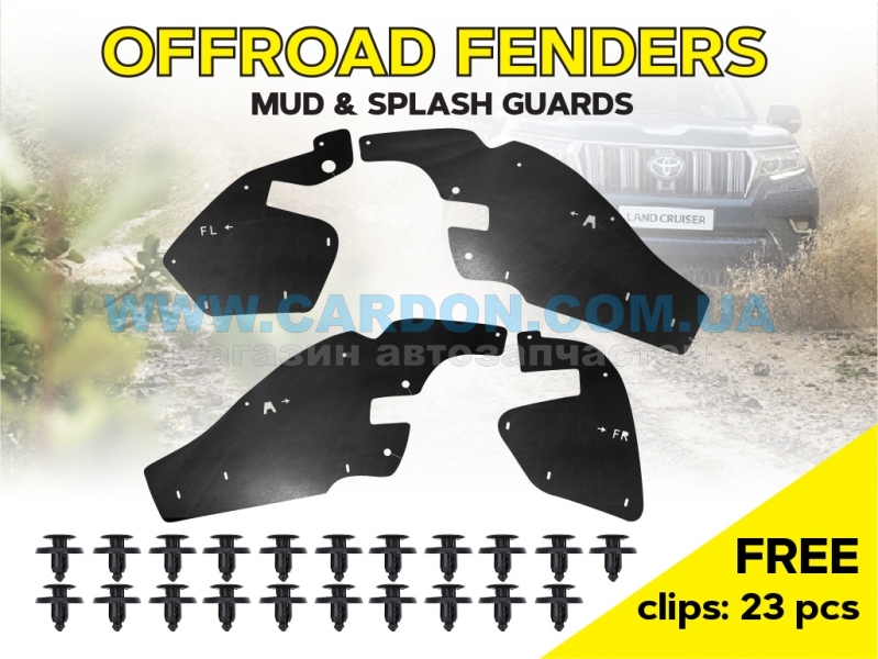          XROAD TOYOTA LAND CRUISER PRADO 150, 4RUNNER /  LEXUS GX400, GX460, GX470 -  5