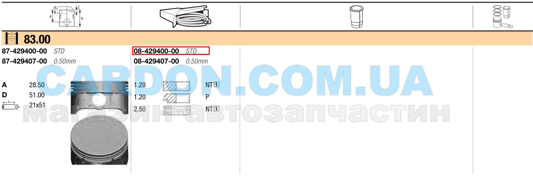 0842940000 - ʳ���� ������� GOETZE