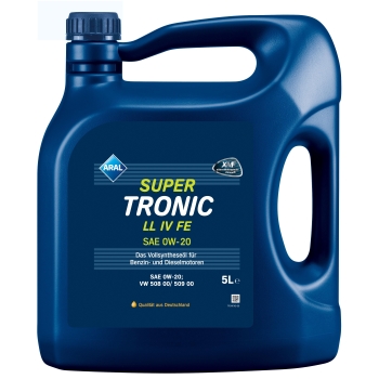 15BA62 - ����� ������� 5l aral supertronic ll iv sae 0w20 ARAL