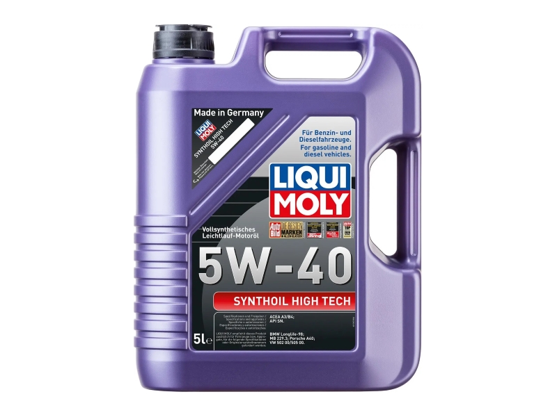 LM1856 - ������� liqui moly 5w40 5l synthoil high tech / 22 LIQUI MOLY