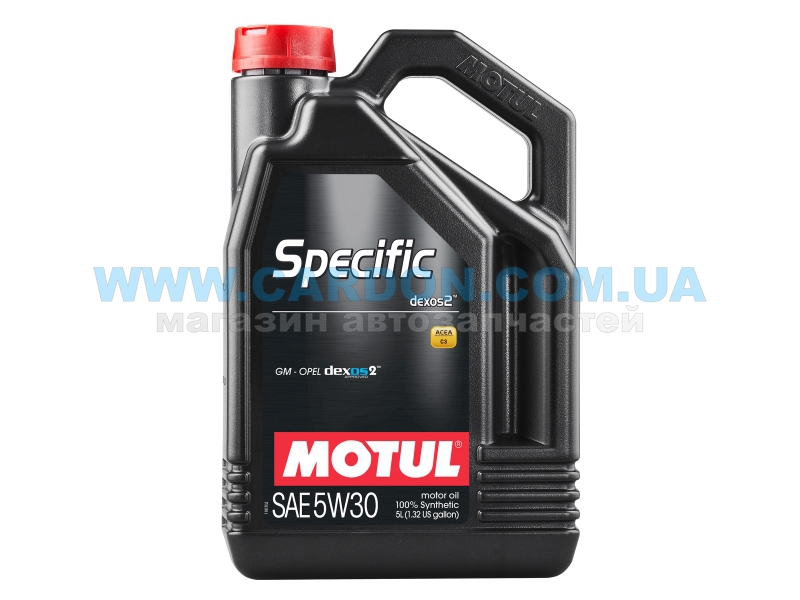 102643 - 5� specific dexos2 5w-30 ����� ���������� ��� 4-�� MOTUL