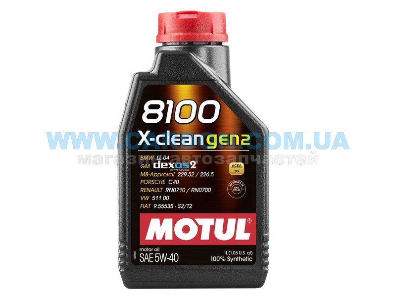 109761 - ����� ������� 8100 X-clean gen2 5W40, 1. � MOTUL