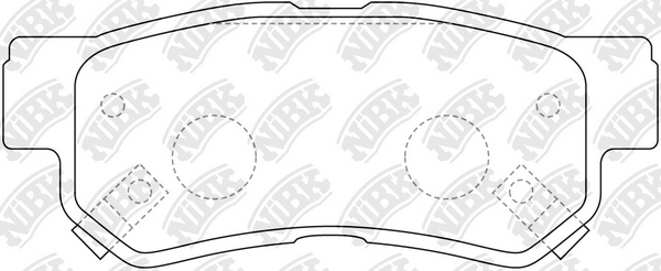   NIBK HYUNDAI ELANTRA, GETZ, MATRIX, SANTA FE, SONATA, TRAJET, TUCSON / KIA MAGENTIS, OPIRUS, SPORTAGE -  5