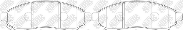   NIBK NISSAN FRONTIER, PATHFINDER, NAVARA R51 / D40 -  3