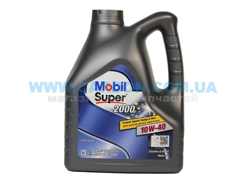 152568 - ����� ������� mobil super 2000 x1 10w-40 4 � (1525 Mobil