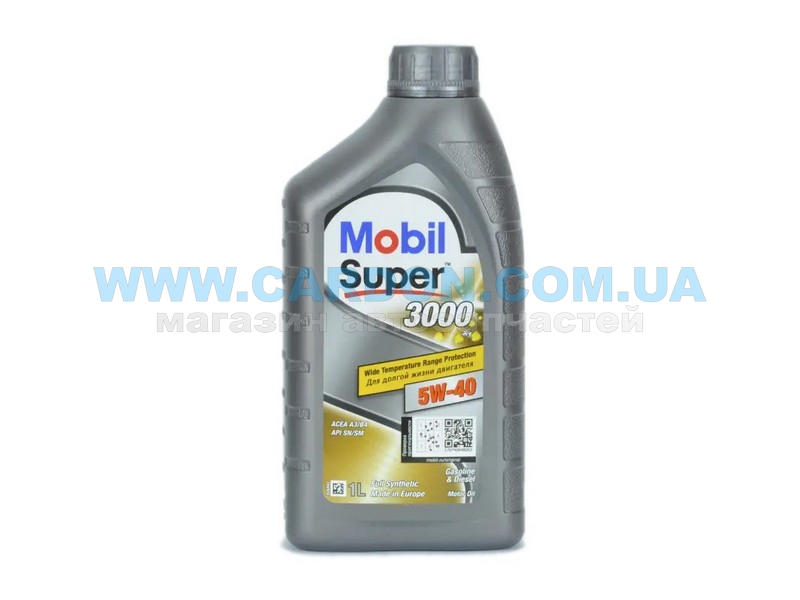 152567 - ����� �������� Super 3000 X1 5W-40 1L  Mobil
