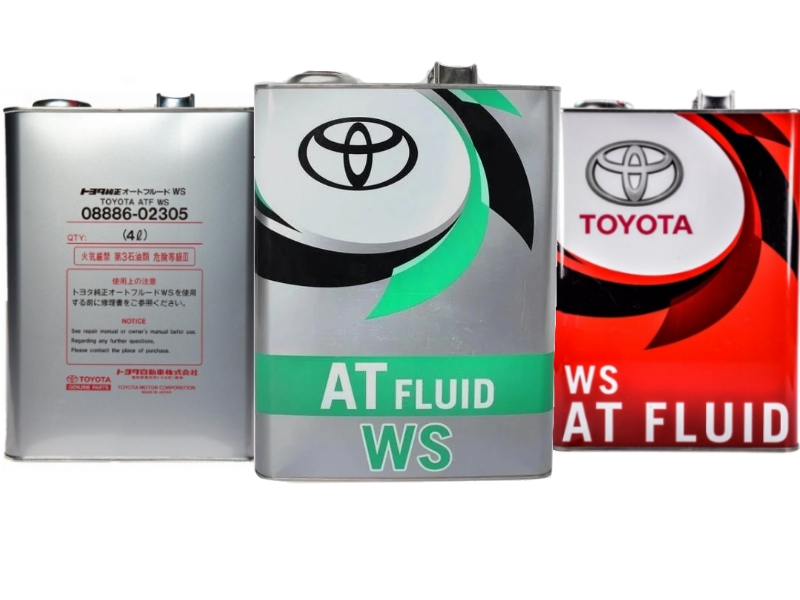 0888602805 - ����� ��������������� ATF WS, 4L Japan TOYOTA TOYOTA/LEXUS