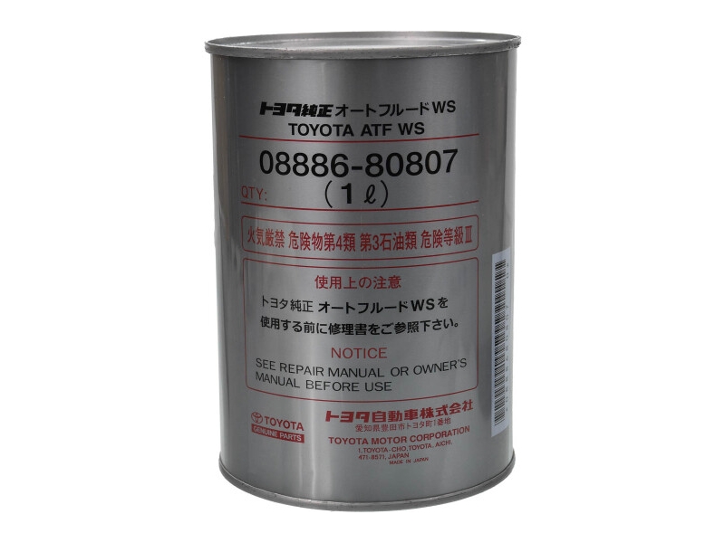 0888680807 - ����� ��������������� ATF WS, 1L TOYOTA TOYOTA/LEXUS