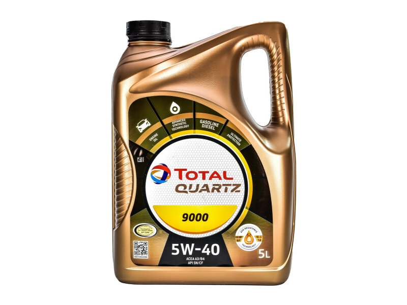   TOTAL QUARTZ 9000 5W-40, 5 -  1